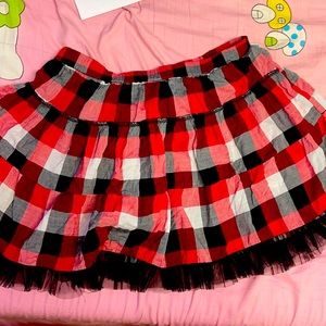 Plaid Skirt